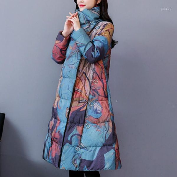 women's down & parkas chinese clothing female jackets elegant plus size 2021 4xl warm vintage parka print cotton long coat winter jacke, Black
women's down & parkas chinese clothing female jackets elegant plus size 2021 4xl warm vintage parka print cotton long coat winter jacke, Black