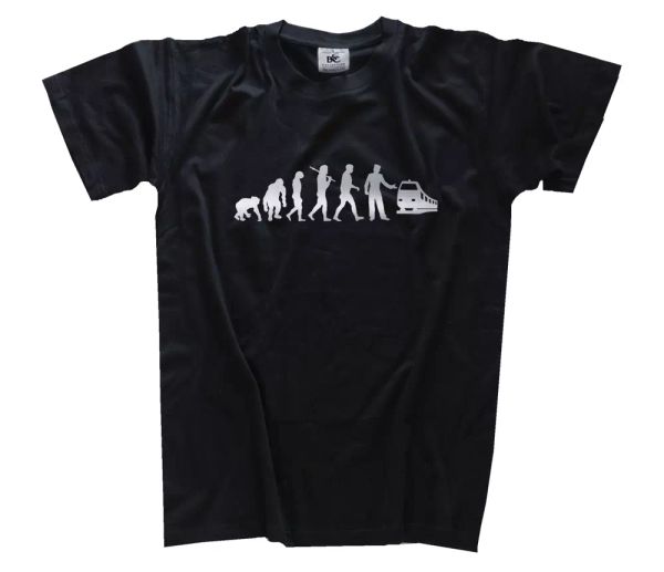 silver edition train driver i conductor railway evolution t-shirt s-xxxl, White;black
silver edition train driver i conductor railway evolution t-shirt s-xxxl, White;black