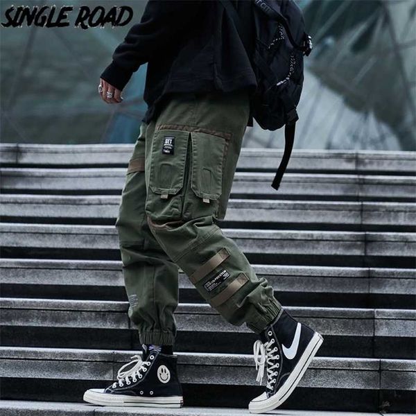 single road mens cargo pants men fashion side pockets hip hop techwear joggers male japanese streetwear trousers pants men 211201, Black
single road mens cargo pants men fashion side pockets hip hop techwear joggers male japanese streetwear trousers pants men 211201, Black