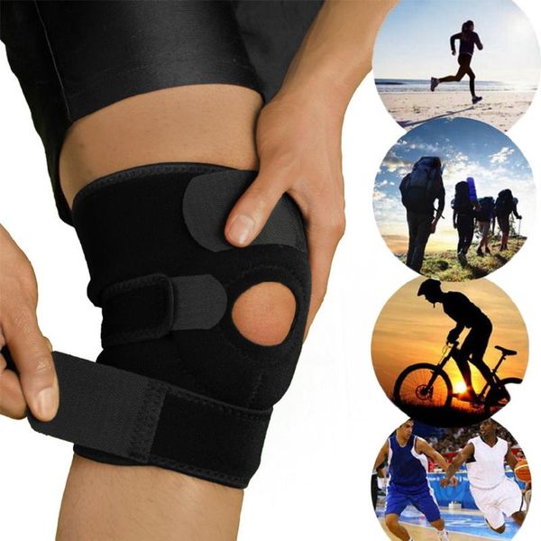 professional fitness knee safety sports brace black protector band for football elbow & pads, Black;gray
professional fitness knee safety sports brace black protector band for football elbow & pads, Black;gray