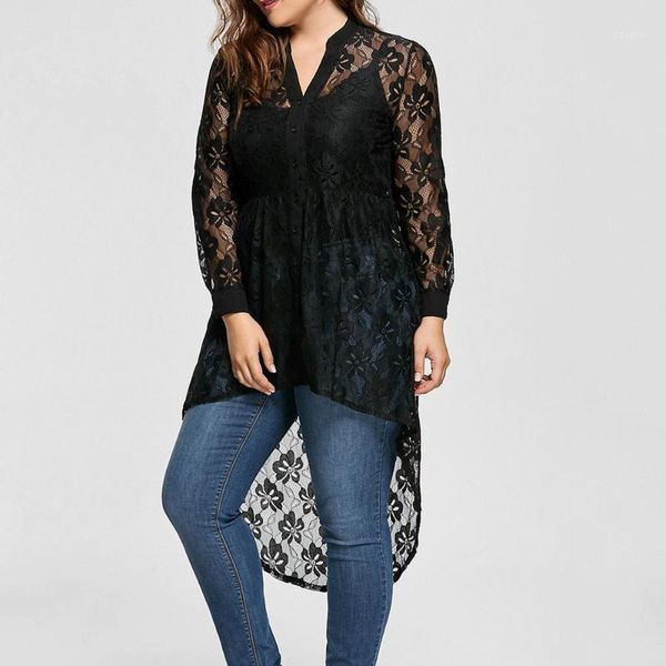 women's blouses & shirts lace blusas femininas women ladies plus size blouse long sleeve shirt perspective button up female womens clo, White
women's blouses & shirts lace blusas femininas women ladies plus size blouse long sleeve shirt perspective button up female womens clo, White