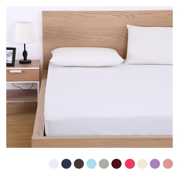 sheets & sets soft fitted sheet solid color mattress cover with all-around elastic rubber band bed linen polyester bedspreads
sheets & sets soft fitted sheet solid color mattress cover with all-around elastic rubber band bed linen polyester bedspreads