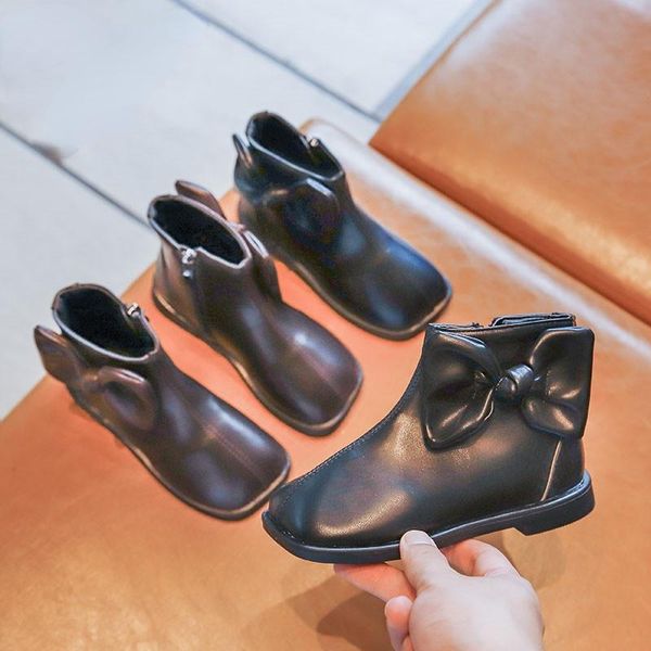 boots fashion square-toe ankle toddler girls pu 2021 autumn bow-knot solid students korean style children shoes, Black;grey
boots fashion square-toe ankle toddler girls pu 2021 autumn bow-knot solid students korean style children shoes, Black;grey