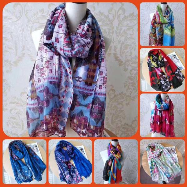 scarves spain ladies fashion trend brand scarf printing shawl warm embroidered long on sale, Blue;gray
scarves spain ladies fashion trend brand scarf printing shawl warm embroidered long on sale, Blue;gray