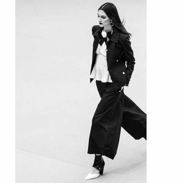 women's two piece pants pants est autumn high-end 2 set clothing safari jacket wide leg suit elegant office lady chic trac 6il4, White
women's two piece pants pants est autumn high-end 2 set clothing safari jacket wide leg suit elegant office lady chic trac 6il4, White