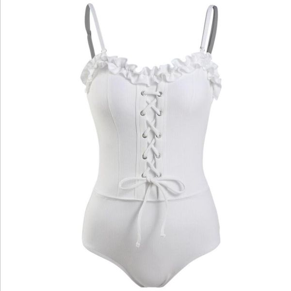 women white one piece swimwear bandage bathing suit swimming beachwear summer swimsuit padded swim monokini suits one-piece
women white one piece swimwear bandage bathing suit swimming beachwear summer swimsuit padded swim monokini suits one-piece
