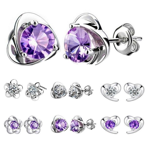 hoop & huggie a pair of crystal stud earrings women jewelry wedding gift fashion for girls high quality, Golden;silver
hoop & huggie a pair of crystal stud earrings women jewelry wedding gift fashion for girls high quality, Golden;silver