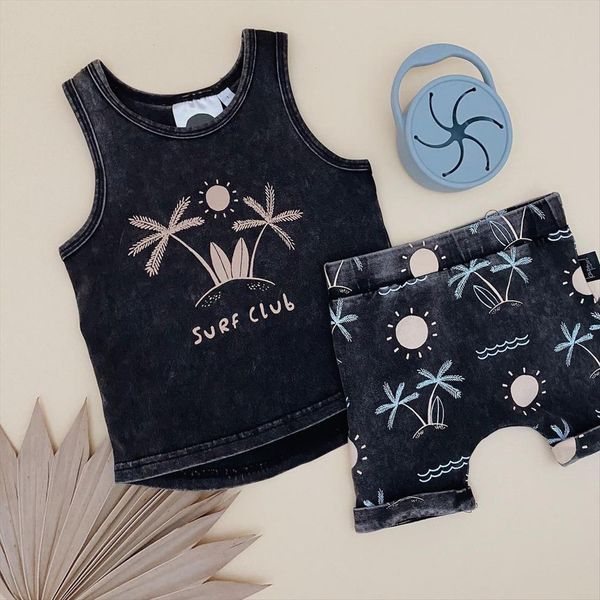 0 5y summer causal boys clothes sets beachwear trees printed sleeveless pullover vest shorts 2pcs, White
0 5y summer causal boys clothes sets beachwear trees printed sleeveless pullover vest shorts 2pcs, White