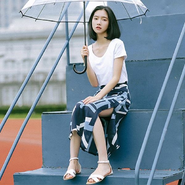 skirts korean chiffon graphic print asymmetrical long skirt women summer streetwear natural mid calf ladies 2021, Black
skirts korean chiffon graphic print asymmetrical long skirt women summer streetwear natural mid calf ladies 2021, Black