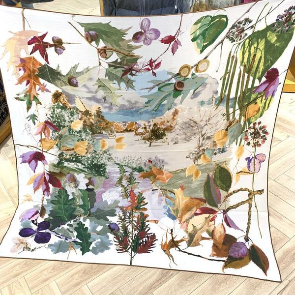 scarves coming luxurious brand design cashmere silk square scarf printed leaf in the wind shawl wraps 135cm warm pashmina, Blue;gray
scarves coming luxurious brand design cashmere silk square scarf printed leaf in the wind shawl wraps 135cm warm pashmina, Blue;gray
