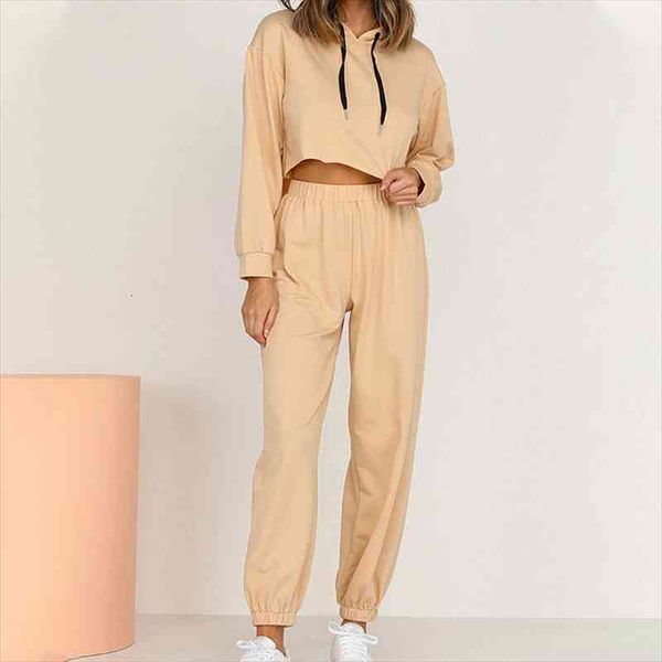 autumn women two pieces set drawstring cropped pants jogging female suits solid hooded sweatshirt casual lady tracksuit sets, White
autumn women two pieces set drawstring cropped pants jogging female suits solid hooded sweatshirt casual lady tracksuit sets, White