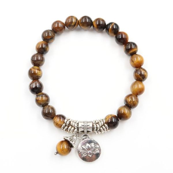 charm bracelets fyjs unique silver plated lotus flower connect tiger eye stone round beads elastic bracelet black agates jewelry, Golden;silver
charm bracelets fyjs unique silver plated lotus flower connect tiger eye stone round beads elastic bracelet black agates jewelry, Golden;silver