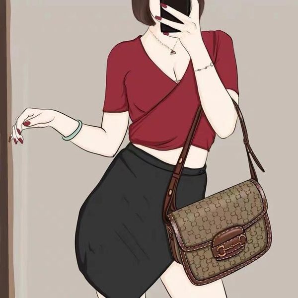 customizable style saddle bag classic woman crossbody fashion genuine leather printing shoulder underarm
customizable style saddle bag classic woman crossbody fashion genuine leather printing shoulder underarm
