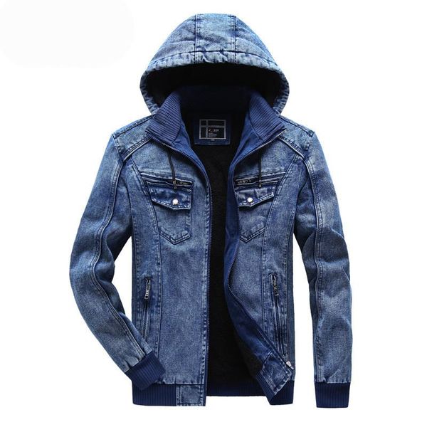 men's jackets casual male outwear jaqueta masculino liner thick warm jacket coats denim mens winter jean coat men, Black;brown
men's jackets casual male outwear jaqueta masculino liner thick warm jacket coats denim mens winter jean coat men, Black;brown