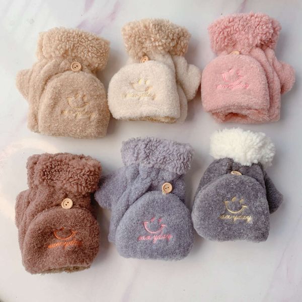 gloves cashmere winter embroidered smiling face simple style student writing typing cycling warm open finger flip, Blue;gray
gloves cashmere winter embroidered smiling face simple style student writing typing cycling warm open finger flip, Blue;gray