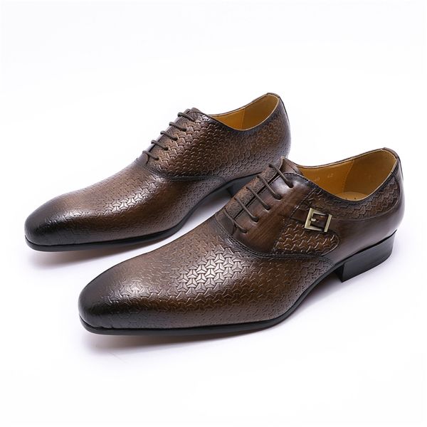 italian style handmade winter mens dress shoes genuine leather buckle lace up wedding formal oxfords business office, Red;white
italian style handmade winter mens dress shoes genuine leather buckle lace up wedding formal oxfords business office, Red;white