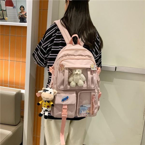 school bags nylon women backpack large capacity harajuku schoolbags for teenage girls designed packbag ins casual
school bags nylon women backpack large capacity harajuku schoolbags for teenage girls designed packbag ins casual