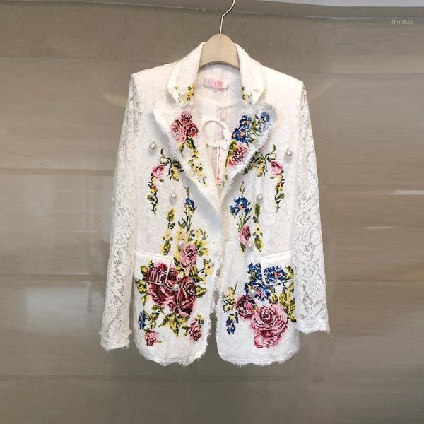 women's wool & blends heavy industry show thin coat embroidered flower bud silk long sleeve lapel small suit is prevented bask in cloth, Black
women's wool & blends heavy industry show thin coat embroidered flower bud silk long sleeve lapel small suit is prevented bask in cloth, Black