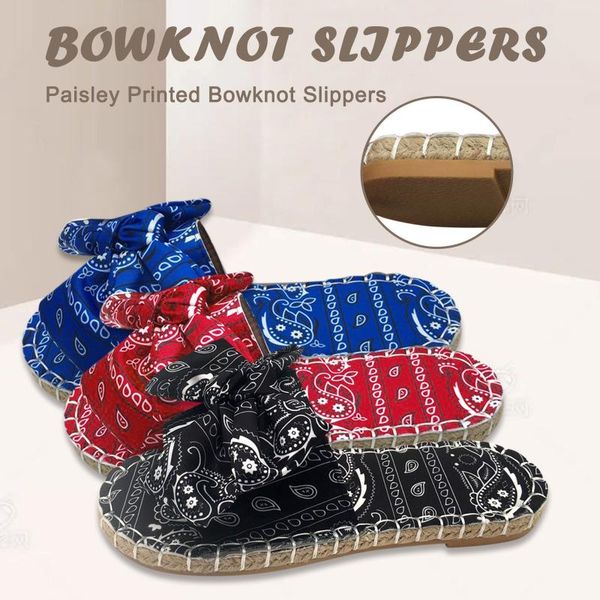 sandals fashion for ladies women's casual shoes breathable leisure paisley printed bowknot slippers, Black
sandals fashion for ladies women's casual shoes breathable leisure paisley printed bowknot slippers, Black