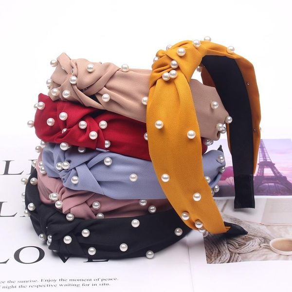hair clips & barrettes fashion beaded pearl knotted headband accessories for women korean party head bands wholesal girls bow makeup hairban, Golden;silver
hair clips & barrettes fashion beaded pearl knotted headband accessories for women korean party head bands wholesal girls bow makeup hairban, Golden;silver