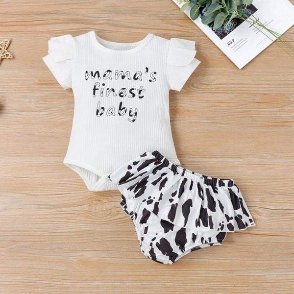 clothing sets 0-24m infant baby girl letter print ruffle short sleeve romper+dot layered shorts summer clothes set, White
clothing sets 0-24m infant baby girl letter print ruffle short sleeve romper+dot layered shorts summer clothes set, White