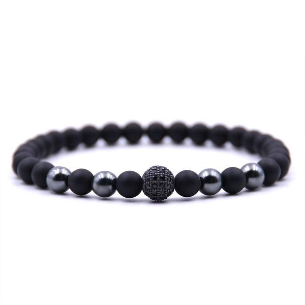 fashion matte black 6mm stone bracelet pave cz 4 color ball bracelets for men&women charm gift creative jewelry beaded, strands
fashion matte black 6mm stone bracelet pave cz 4 color ball bracelets for men&women charm gift creative jewelry beaded, strands