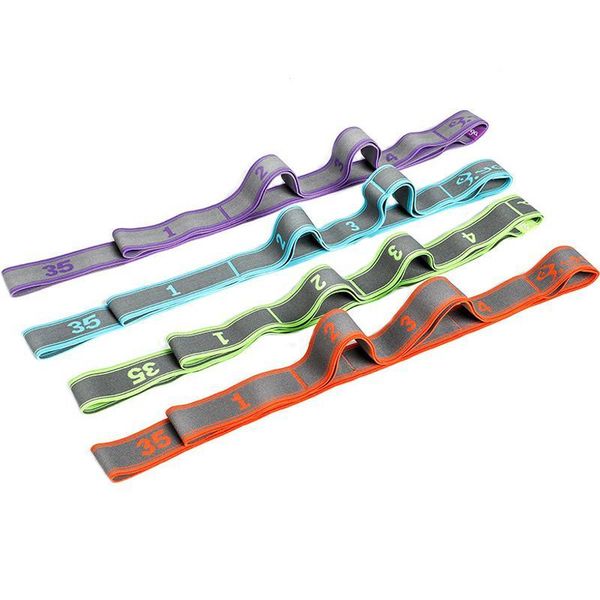 yoga fitness resistance bands 9-loop training belt tension exercise stretching band for sports
yoga fitness resistance bands 9-loop training belt tension exercise stretching band for sports