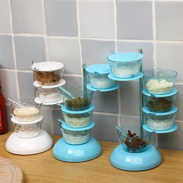 storage bottles & jars household multi-function salt seasoning box kitchen jar set home accessories item rotatable organize
storage bottles & jars household multi-function salt seasoning box kitchen jar set home accessories item rotatable organize