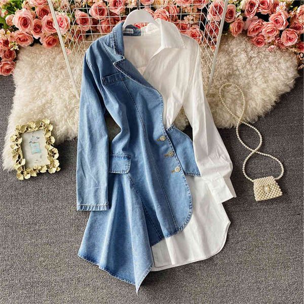 casual dresses vestido jeans irregular, manga longa, moda primavera, vestido feminino, costurado, de personalidade, feminina fj04, Black;gray
casual dresses vestido jeans irregular, manga longa, moda primavera, vestido feminino, costurado, de personalidade, feminina fj04, Black;gray