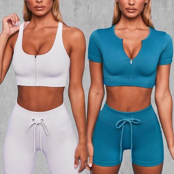 yoga outfit 2021 seamless set zipper bra high waist drawstring leggings sportwear women workout clothes for fitness gym
yoga outfit 2021 seamless set zipper bra high waist drawstring leggings sportwear women workout clothes for fitness gym