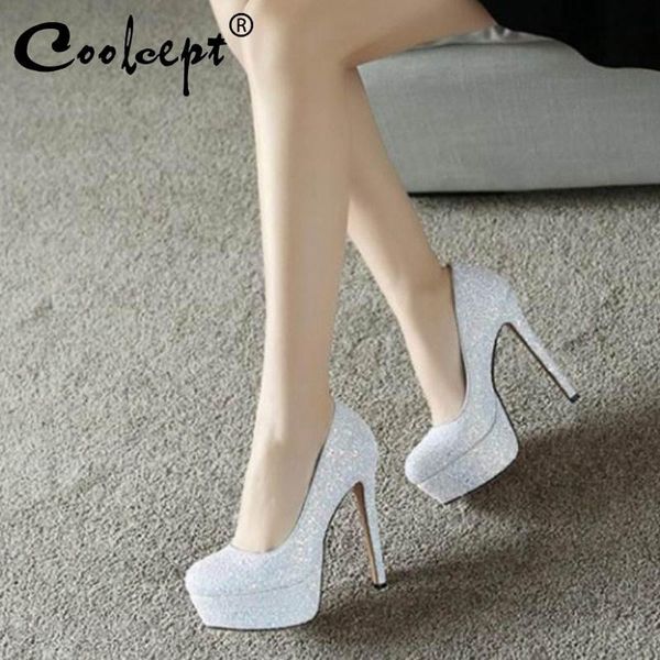 dress shoes coolcept women pumps fashion bling platform stilettos spring round toe high heel casual party size 33-43, Black
dress shoes coolcept women pumps fashion bling platform stilettos spring round toe high heel casual party size 33-43, Black