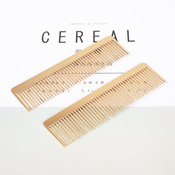hair brushes 1pcs nordic style gold color retro metal comb minimalist design professional hairdressing fashion, Silver
hair brushes 1pcs nordic style gold color retro metal comb minimalist design professional hairdressing fashion, Silver