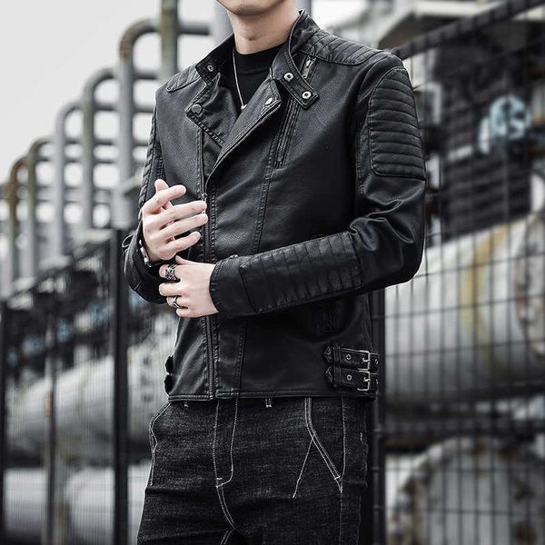 men's jackets motorcycle leather coat pu leather jacket solid slim men korean fashion handsome casual ego2, Black;brown
men's jackets motorcycle leather coat pu leather jacket solid slim men korean fashion handsome casual ego2, Black;brown
