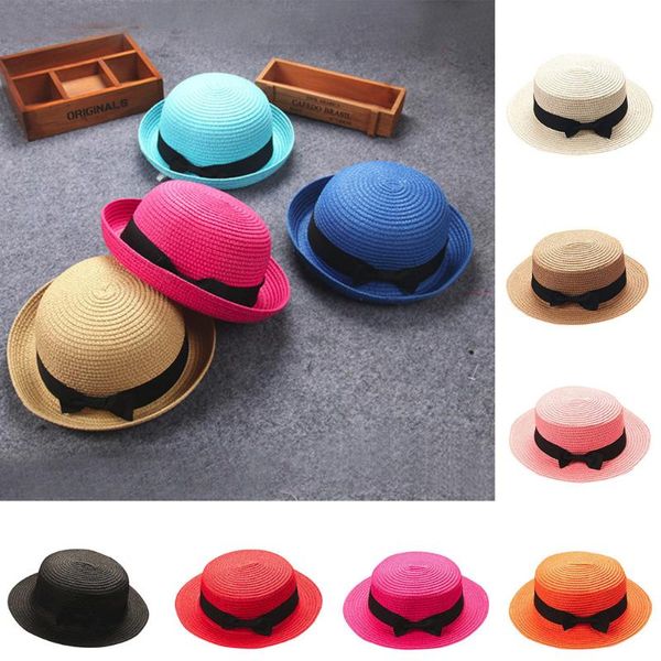 party hats summer sunscreen sun small formal hat children boy girls cap bowknot breathable straw for kids baby #p2
party hats summer sunscreen sun small formal hat children boy girls cap bowknot breathable straw for kids baby #p2