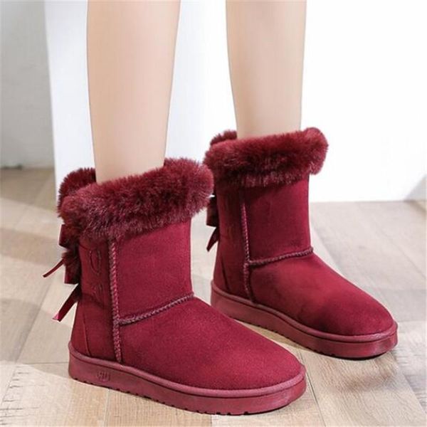 boots plus size women's winter warm womens snow fashion casual breathable low-heeled women shoes bow knot riding, Black
boots plus size women's winter warm womens snow fashion casual breathable low-heeled women shoes bow knot riding, Black