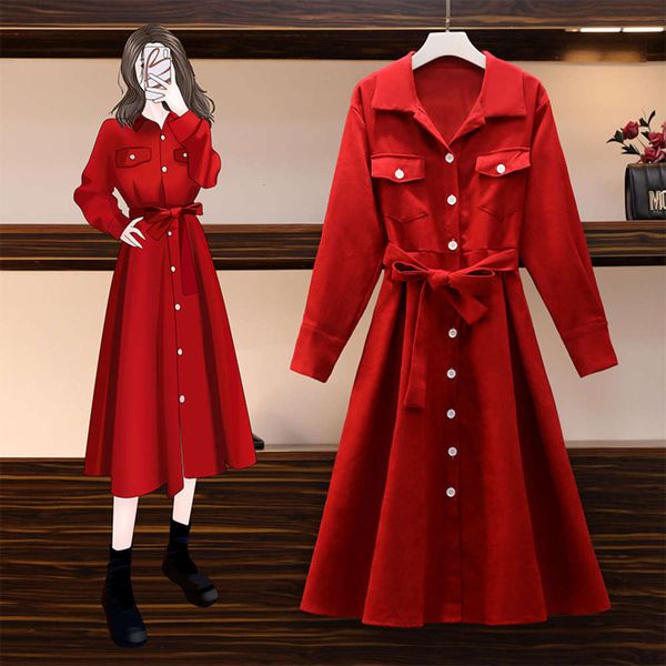 casual dresses dress women clothes spring large size women's fat sister french thin cover belly shirt red y q1oq, Black;gray
casual dresses dress women clothes spring large size women's fat sister french thin cover belly shirt red y q1oq, Black;gray