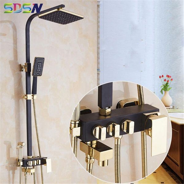 shower faucet sdsn lifting set black gold bathroom system 8 inch head bathtub rainfall sets
shower faucet sdsn lifting set black gold bathroom system 8 inch head bathtub rainfall sets