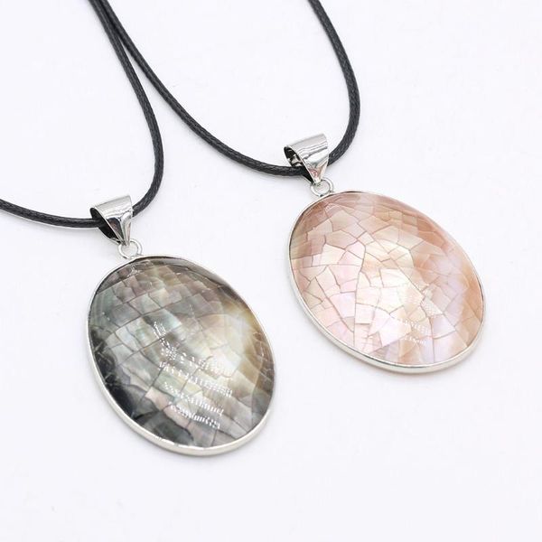 chains 45cm natural oval shape black pink shell charm pendant for women girls necklace accessories jewelry party gifts size 30x45mm, Silver
chains 45cm natural oval shape black pink shell charm pendant for women girls necklace accessories jewelry party gifts size 30x45mm, Silver