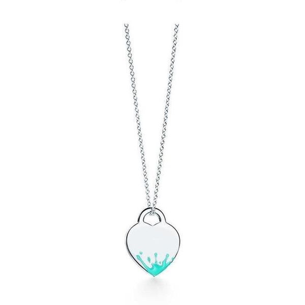 tiff s925 sterling silver love enamel necklace style blue heart clavicle chain pendant valentine's holiday gift
tiff s925 sterling silver love enamel necklace style blue heart clavicle chain pendant valentine's holiday gift
