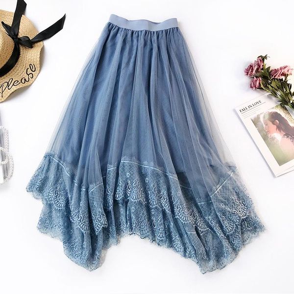 skirts 2021 embroidery tulle summer floral high waist a word long skirt pleated female tutu, Black
skirts 2021 embroidery tulle summer floral high waist a word long skirt pleated female tutu, Black