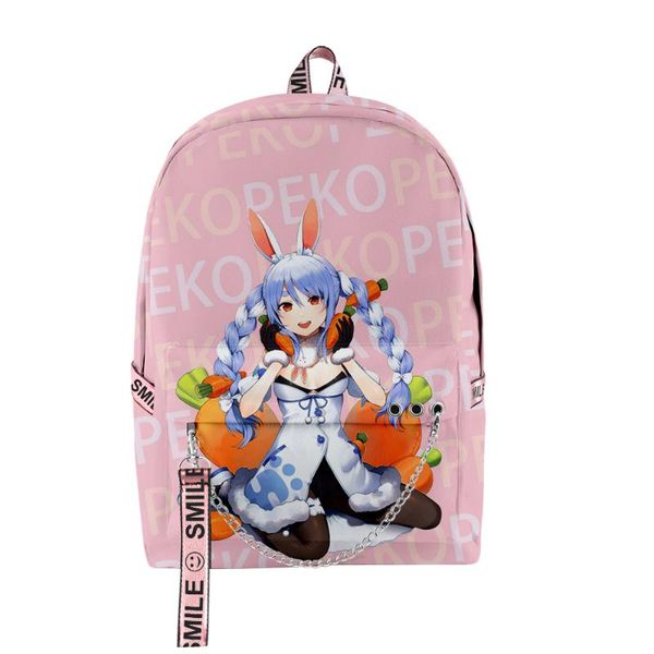 backpack usada pekora hololive primary middle school students schoolbag fabric oxford high capacity boys girls travel
backpack usada pekora hololive primary middle school students schoolbag fabric oxford high capacity boys girls travel