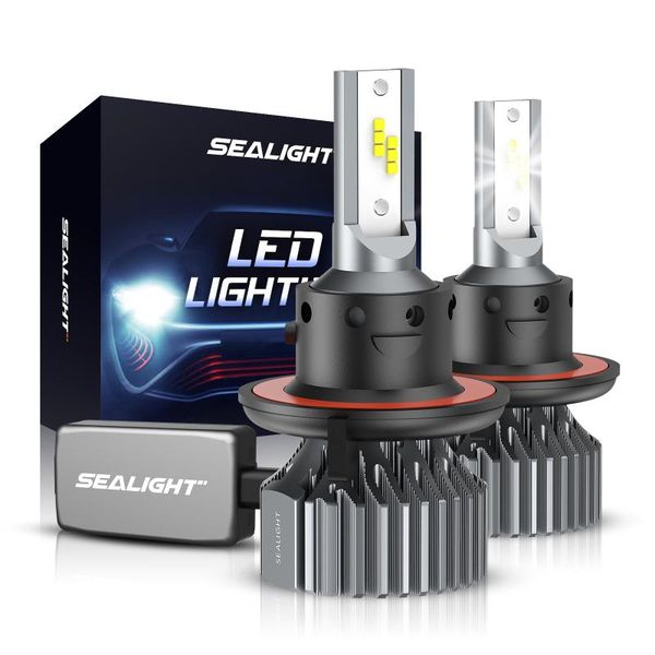 car headlights sealight 2pcs 9008/h13 led headlight bulbs 6000k white 40w hi/lo beam auto headlamp kit 12v 13000lm lamp replacement
car headlights sealight 2pcs 9008/h13 led headlight bulbs 6000k white 40w hi/lo beam auto headlamp kit 12v 13000lm lamp replacement