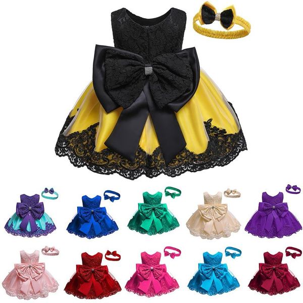 baby girls lace bowknot princess dress wedding formal tutu dress+headband set children clothes fashion dresses vestidos girl's, Red;yellow
baby girls lace bowknot princess dress wedding formal tutu dress+headband set children clothes fashion dresses vestidos girl's, Red;yellow