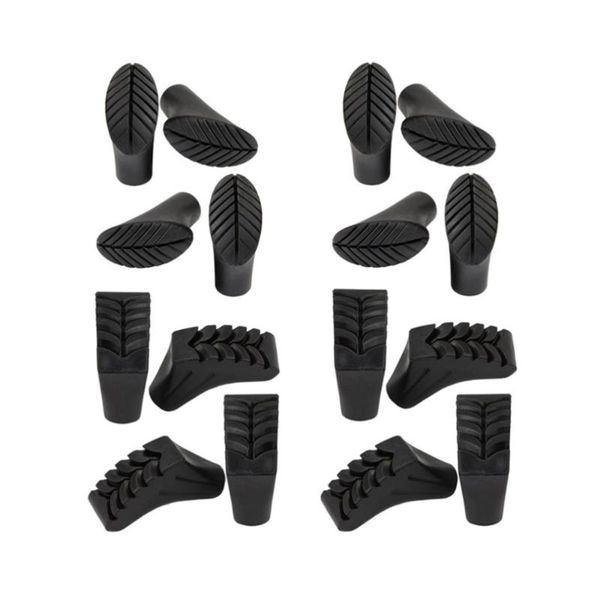16pcs replacement pole tip protectors hiking feet rubber tips for trekking poles(2 types) poles
16pcs replacement pole tip protectors hiking feet rubber tips for trekking poles(2 types) poles