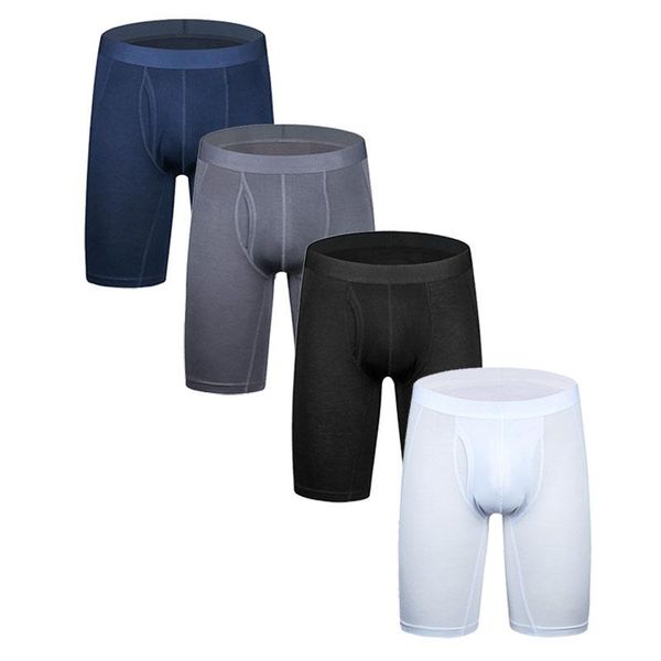 4pcs/lot plus size men's underwear cotton boxers man breathable panties solid shorts comfortable soft long boxer underpants, Black;white
4pcs/lot plus size men's underwear cotton boxers man breathable panties solid shorts comfortable soft long boxer underpants, Black;white
