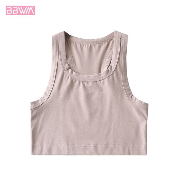 vintage round neck sleeveless women's street fitness slim was thin short umbilical vest chic female 210507, White
vintage round neck sleeveless women's street fitness slim was thin short umbilical vest chic female 210507, White