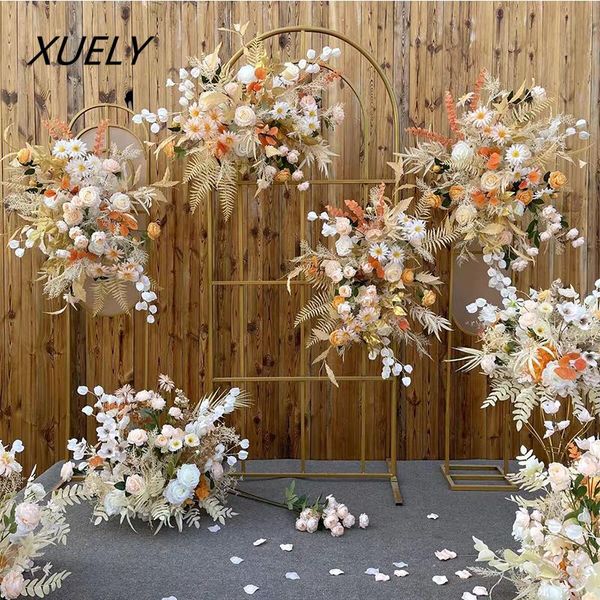 decorative flowers & wreaths customized wedding artificial flower arrangement table ball t road collar arch decoration floral art
decorative flowers & wreaths customized wedding artificial flower arrangement table ball t road collar arch decoration floral art