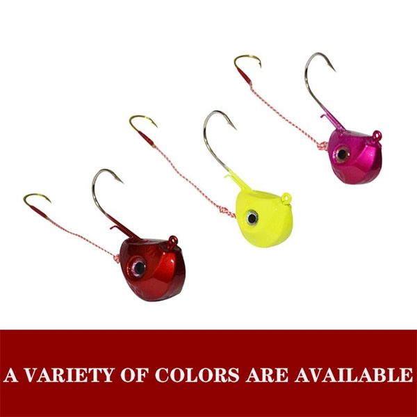 fishing hooks lead head double hook sub multicolor 40-140g soft bait root fish
fishing hooks lead head double hook sub multicolor 40-140g soft bait root fish