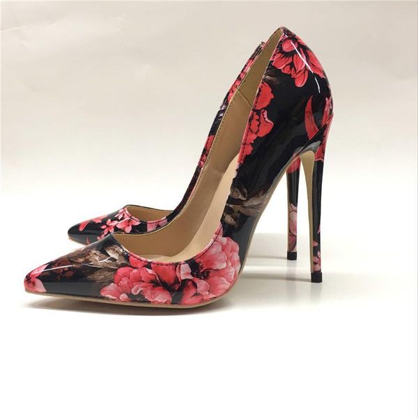 fashion women pumps casual black patent leather printed pointed toe high heels shoes 12cm 10cm 8cm stiletto dress
fashion women pumps casual black patent leather printed pointed toe high heels shoes 12cm 10cm 8cm stiletto dress