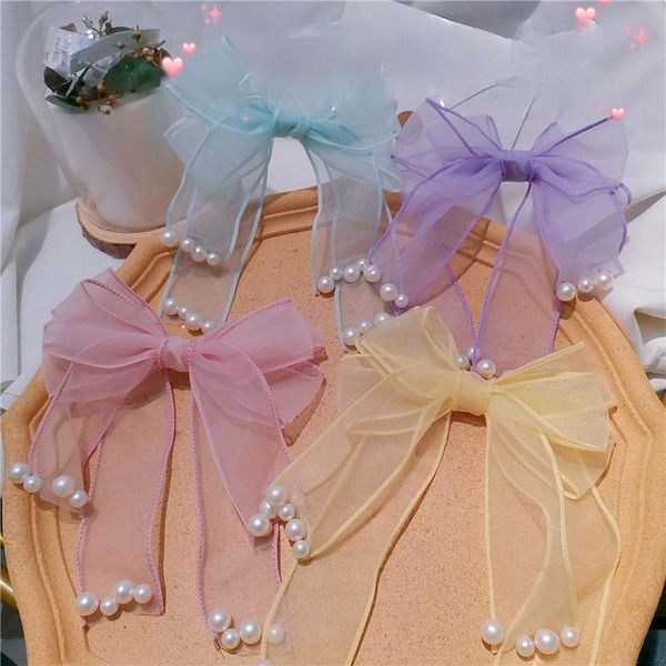 korean version of solid color ribbon pearl bow tie hairpin princess side clip hair accessories clips for women, Slivery;white
korean version of solid color ribbon pearl bow tie hairpin princess side clip hair accessories clips for women, Slivery;white